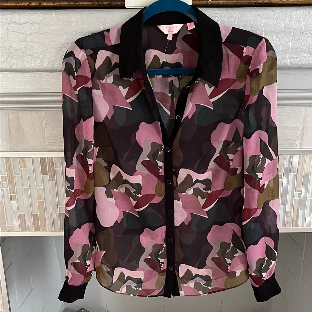 Ted Baker Multicolor Camouflage shirt